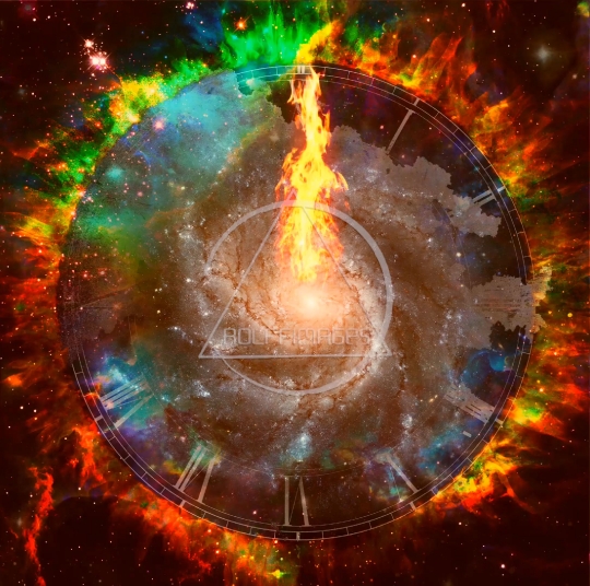 Eternal fire in vivid Universe